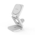 Cubenest El cargador plegable inalámbrico magnético 3 en 1 E310 gris