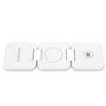 Cubenest El cargador plegable inalámbrico magnético 3 en 1 E310 blanco
