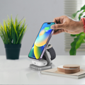 Cubenest El cargador plegable inalámbrico magnético 3 en 1 S312 Pro gris