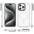 Cubenest Funda para iPhone 15 Pro MagPro Strong Guard blanco
