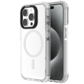 Cubenest Funda para iPhone 15 Pro MagPro Strong Guard blanco