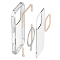 Cubenest Funda para iPhone 16 Pro MagPro Strong Guard dorado