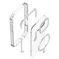 Cubenest Funda para iPhone 16 Pro MagPro Strong Guard titanio