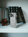 Cubenest Funda para iPhone 16 Pro MagPro Strong Guard titanio