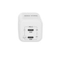 Adaptador Cubenest PD GaN Nano 2xUSB-C 65W N2D65
