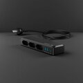 Cubenest PD GaN PowerStrip SlimSline 7 en 1 Extended USB 70 W