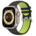 Correa deportiva del Apple Watch Negro/Amarillo