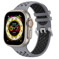 Correa deportiva del Apple Watch Gris/Negro