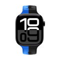 Correa deportiva premium del Apple Watch Negro/Azul