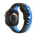 Correa deportiva premium del Apple Watch Negro/Azul