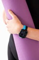 Correa deportiva premium del Apple Watch Negro/Azul