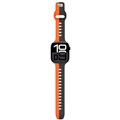 Correa deportiva premium del Apple Watch Negro/Naranja