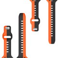 Correa deportiva premium del Apple Watch Negro/Naranja