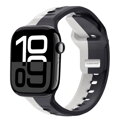 Correa deportiva premium del Apple Watch Negro/Gris