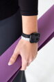 Correa deportiva premium del Apple Watch Negro/Gris