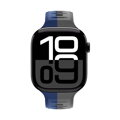 Correa deportiva premium del Apple Watch Gris/Azul