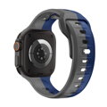 Correa deportiva premium del Apple Watch Gris/Azul
