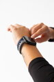 Correa deportiva premium del Apple Watch Gris/Azul