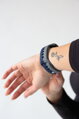 Correa deportiva premium del Apple Watch Gris/Azul