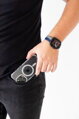 Correa deportiva premium del Apple Watch Gris/Azul