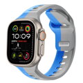 Correa deportiva premium del Apple Watch Azul/Gris