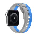 Correa deportiva premium del Apple Watch Azul/Gris