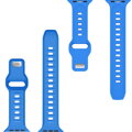Correa deportiva premium del Apple Watch Azul