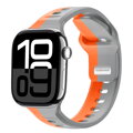 Correa deportiva premium del Apple Watch Naranja/Gris