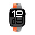 Correa deportiva premium del Apple Watch Naranja/Gris
