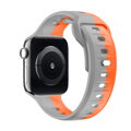Correa deportiva premium del Apple Watch Naranja/Gris
