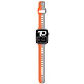 Correa deportiva premium del Apple Watch Naranja/Gris