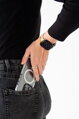 Correa deportiva premium del Apple Watch Naranja/Gris