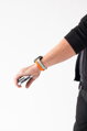 Correa deportiva premium del Apple Watch Naranja/Gris