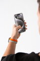 Correa deportiva premium del Apple Watch Naranja/Gris