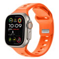 Correa deportiva premium del Apple Watch Naranja