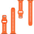 Correa deportiva premium del Apple Watch Naranja
