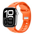 Correa deportiva premium del Apple Watch Naranja