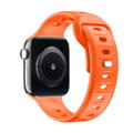 Correa deportiva premium del Apple Watch Naranja