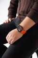 Correa deportiva premium del Apple Watch Naranja