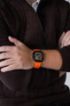 Correa deportiva premium del Apple Watch Naranja