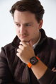 Correa deportiva premium del Apple Watch Naranja