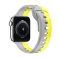 Correa deportiva premium del Apple Watch Amarillo/Gris