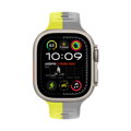 Correa deportiva premium del Apple Watch Amarillo/Gris