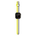 Correa deportiva premium del Apple Watch Amarillo/Gris