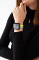 Correa deportiva premium del Apple Watch Amarillo/Gris