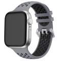 Correa deportiva del Apple Watch Gris/Negro
