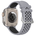 Correa deportiva del Apple Watch Gris/Negro