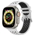 Correa deportiva del Apple Watch Blanco/Negro