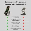 Cubenest El Qi2 cargador plegable inalámbrico magnético 3 en 1 SQ312 Pro titanio