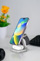 Cubenest El cargador plegable inalámbrico magnético 3 en 1 S312 Pro gris